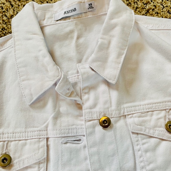 White Denim Jacket - Picture 2 of 3